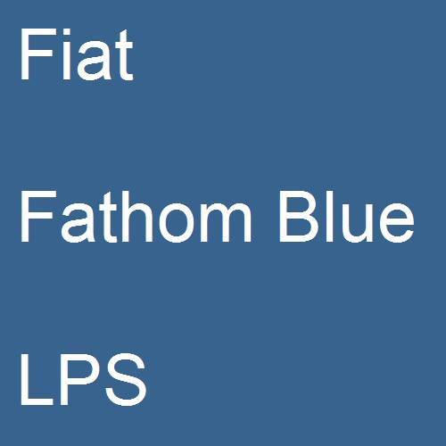 Fiat, Fathom Blue, LPS.